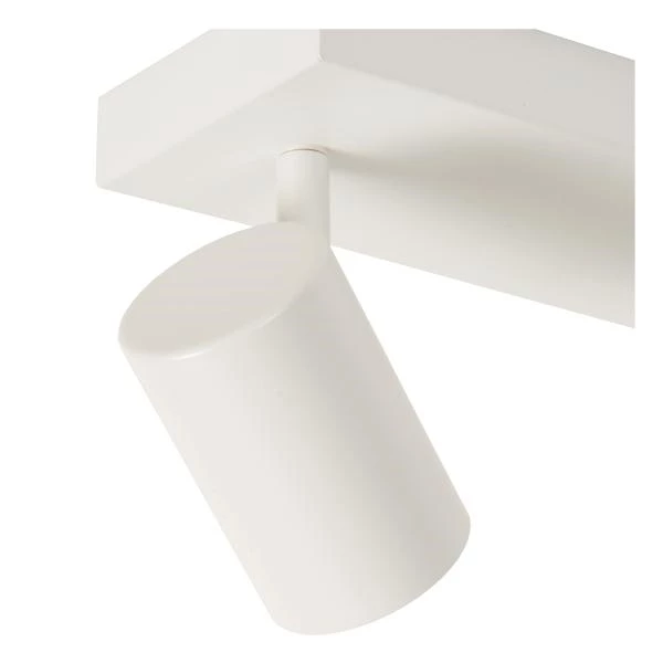 Lucide AMIGO - Plafondspot - 2xGU10 - Wit - detail 2